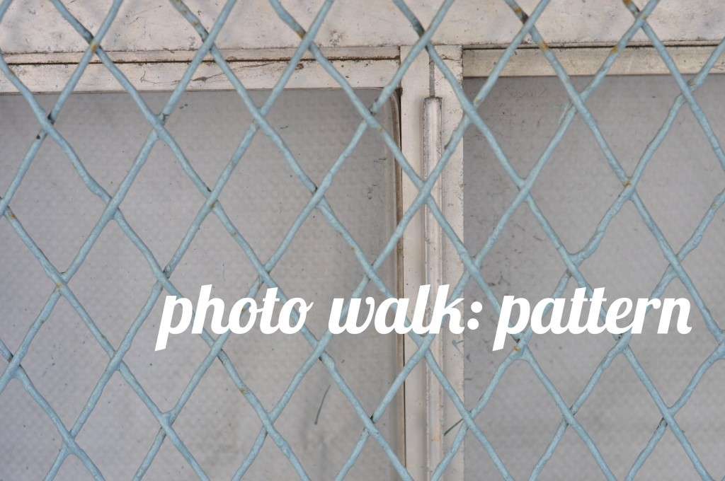 Pattern Walk Inside Photo Walk: Pattern – Life In Limbo